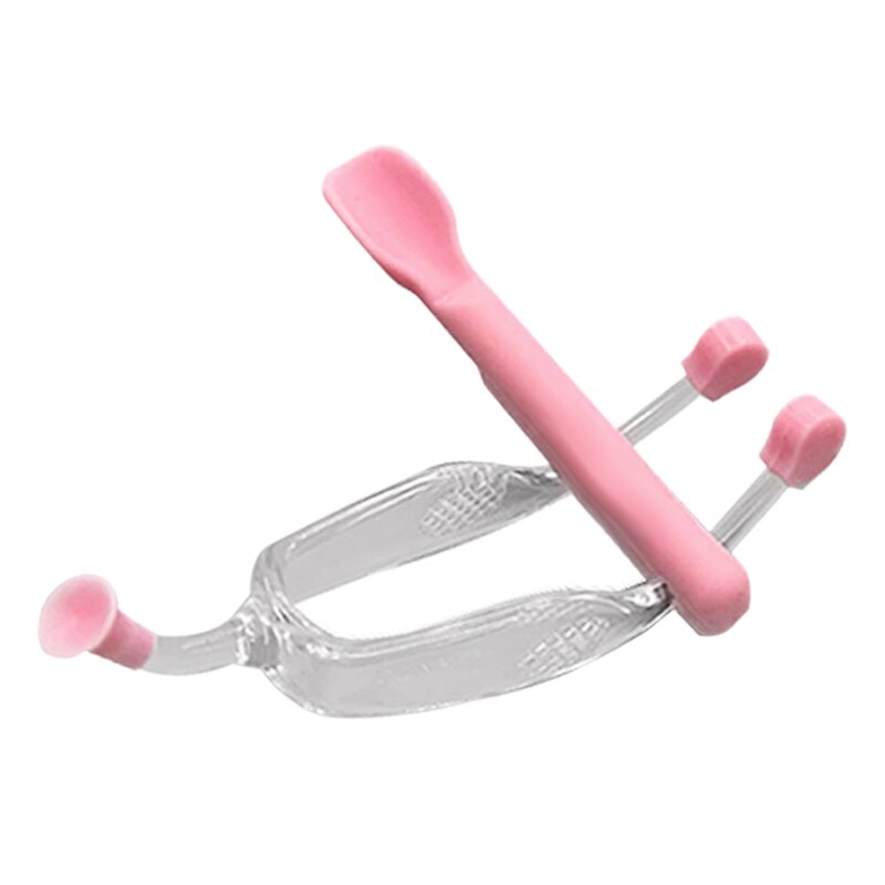 Soft Contact Lens Insertion and Removal Tool Set-Contact Lens Handler Device Includes Tweezers and Soft Silicone Scoop,Contact L: Default Title