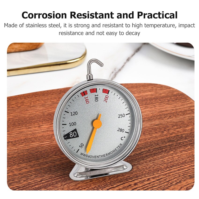 MEMDOO Oven Thermometer Kitchen Baking Temperature Measuring Food Meat Temperature Stand Up Dial Oven Thermometers