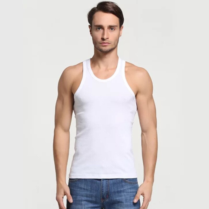 Men's Tank Tops Homewear Cotton Vests Casual Underwaist Comfortable Tops bodybuilding clothing