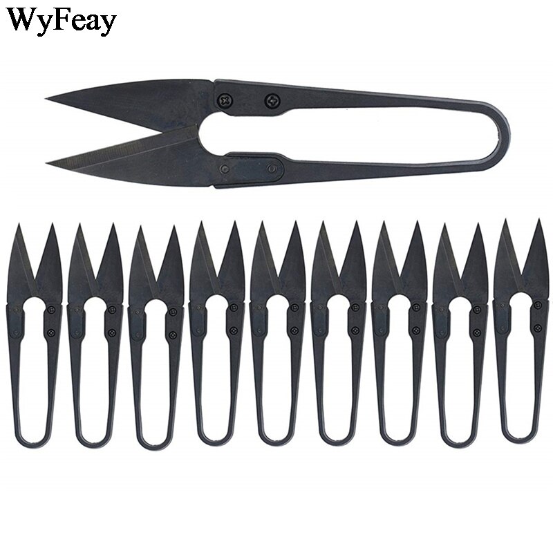 12 stk/parti trådsakse u syklipper perleklipper til at trimme tråde søm gør-det-selv tilbehør broderi trådgarn