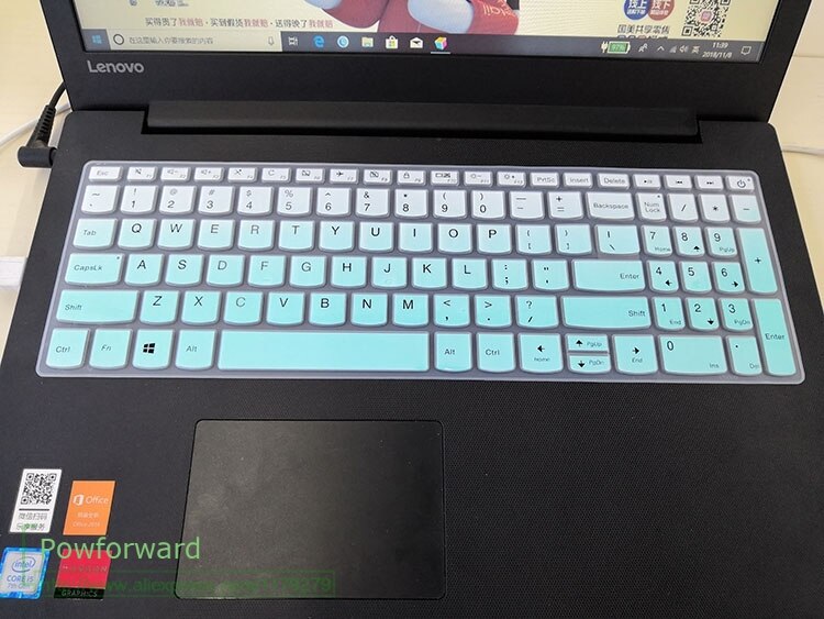 Laptop Toetsenbord Cover Film Skin Voor Lenovo Ideapad L340-15IWL L340-15irh L340-15api L340-15 L340 15IWL 15IRH 15API 15.6": fademint