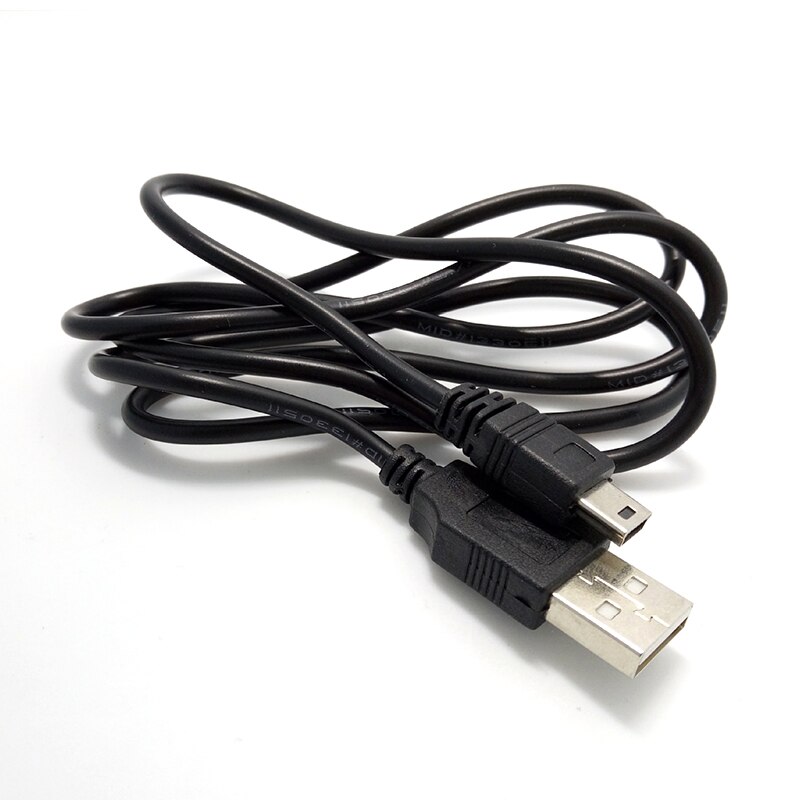 1 stücke 70/100 cm Schwarz USB 2,0 A Stecker auf Mini USB B Stecker Kabel Adapter 5P OTG V3 Hafen Adapter Usb Verlängerung Ladekabel