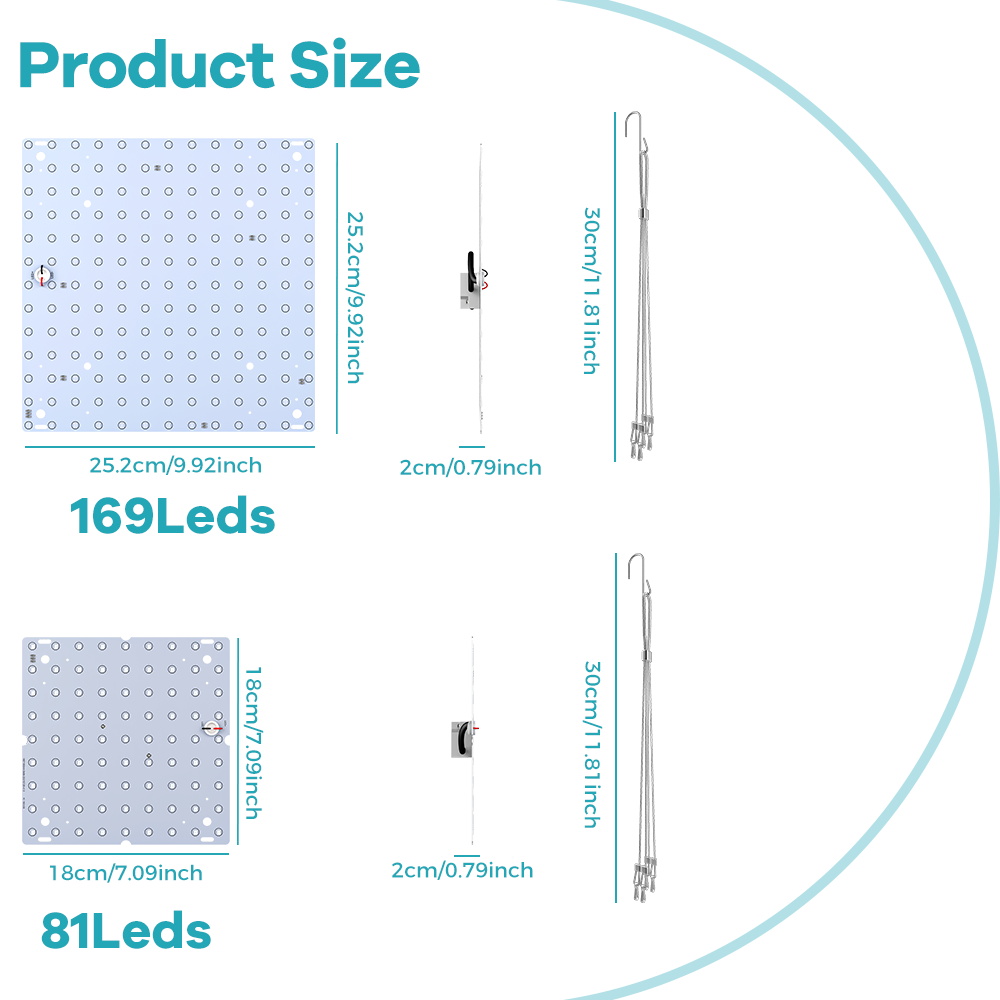 LED-Pflanzenwachstumslicht, 300 W, Vollspektrum, Quantum-Gremium, Hydrokultur-Tafel-Lampe, Wachstumsbox, Gewächshausanbau, Beleuchtung, 110 V/220 V