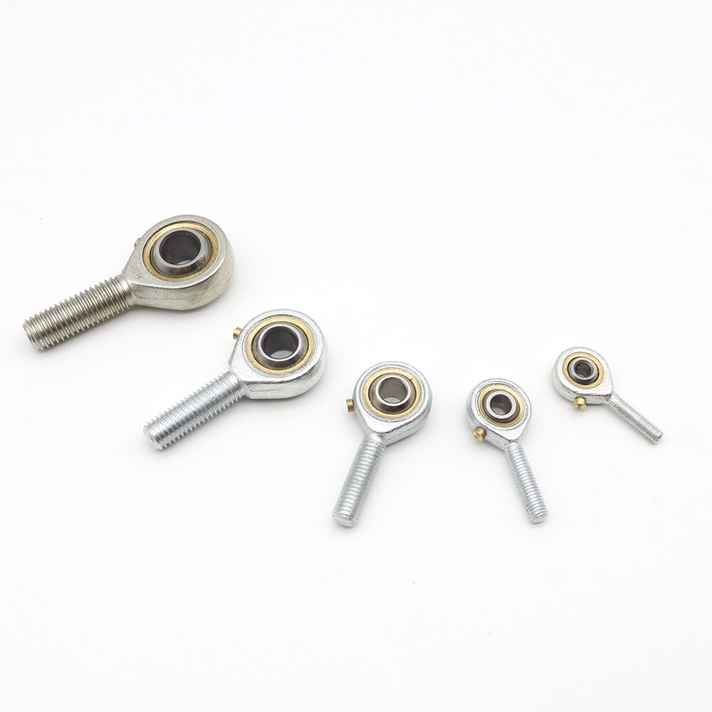 Fiskeøye stangender lager utvendig gjenge pos 5mm 6mm 8mm 10mm 12mm 14mm kuleledd høyre fiskeøye gjengede kulelager