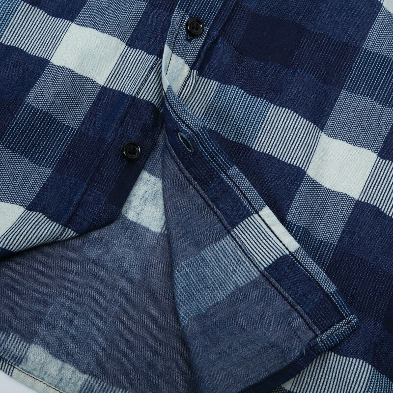 Camisa a cuadros , nueva camisa informal de otoño e invierno para hombre, camisa clásica a cuadros, camisa de manga larga, ropa de gran tamaño para hombre