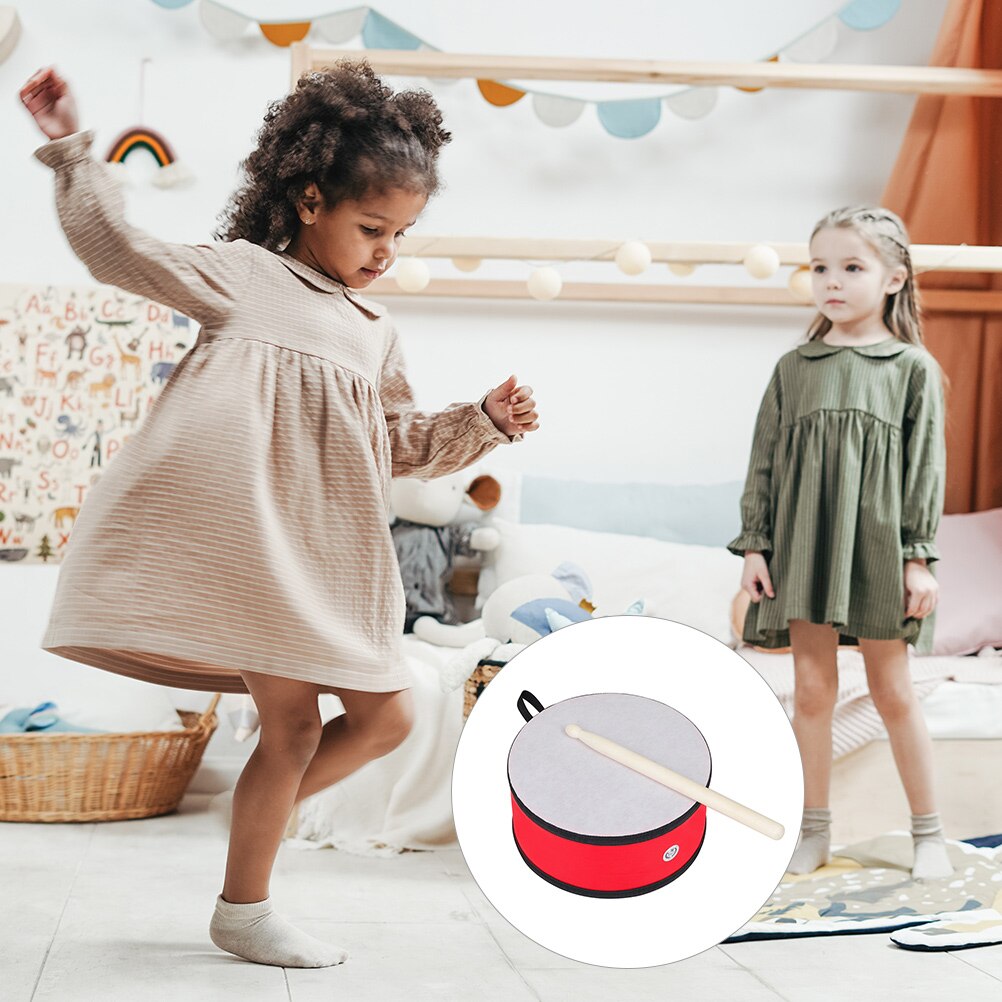 1 Set Of Percussion Instruments Musical Instruments Double-Sided Drum For Children