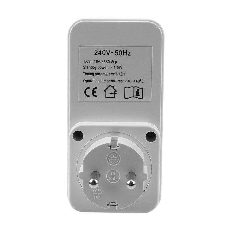 Countdown Timer Switch ligent Control Plug-In Socket Automatically Closes The Socket Eu Plug