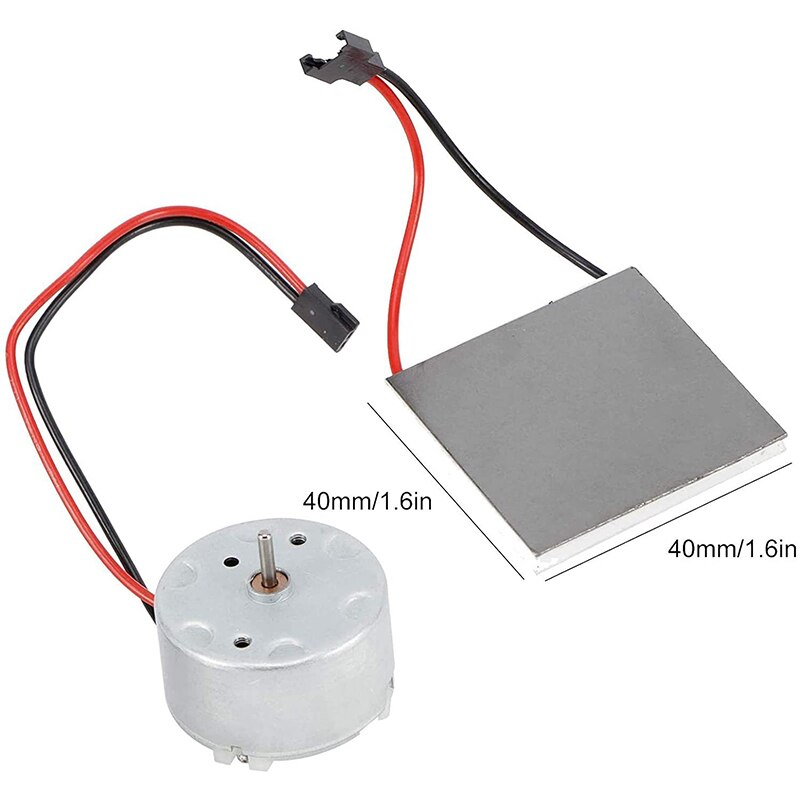 Electric Machinery Fireplace Fan Generator Piece Electric Power Generator Fireplace Fan Motor for Stove Burner Heater Parts
