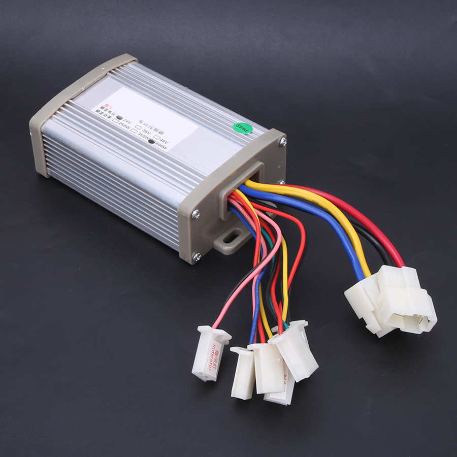 Electric Bicycle 24V 800W Brush Motor Controller for E-bike Scooter Tricycle US