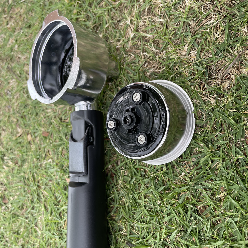 51mm Coffee Portafilter Filter With Pressure Basket for Homix Hibrew Oster Cecotec Phico Brayer br1101 Gypas Coffee Machine: light yellow