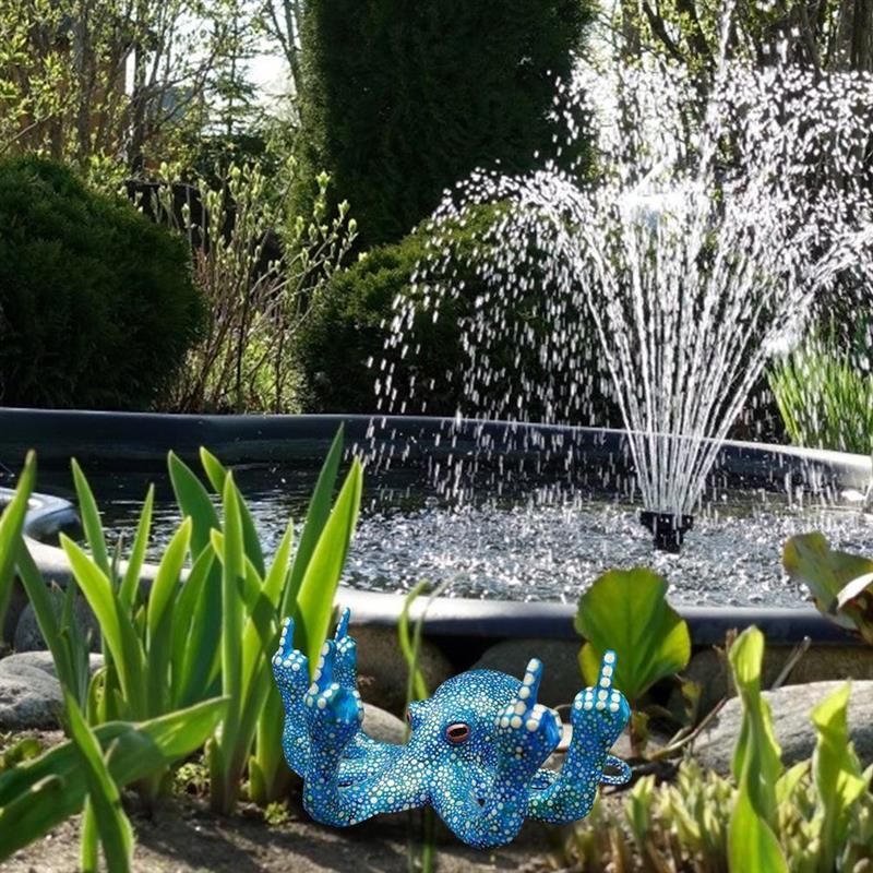 Dieren Octopus Miniatuur Ornamenten Tuin Standbeeld Tafelblad Bar Decoratieve Sculptuur Dier Collectibles Decor
