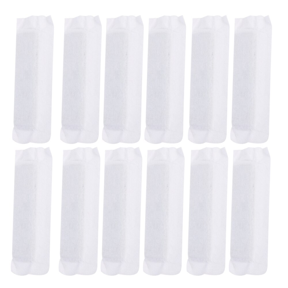 12 st nonwoven gardintillbehör täckta gardinvikter för dukflagggardin
