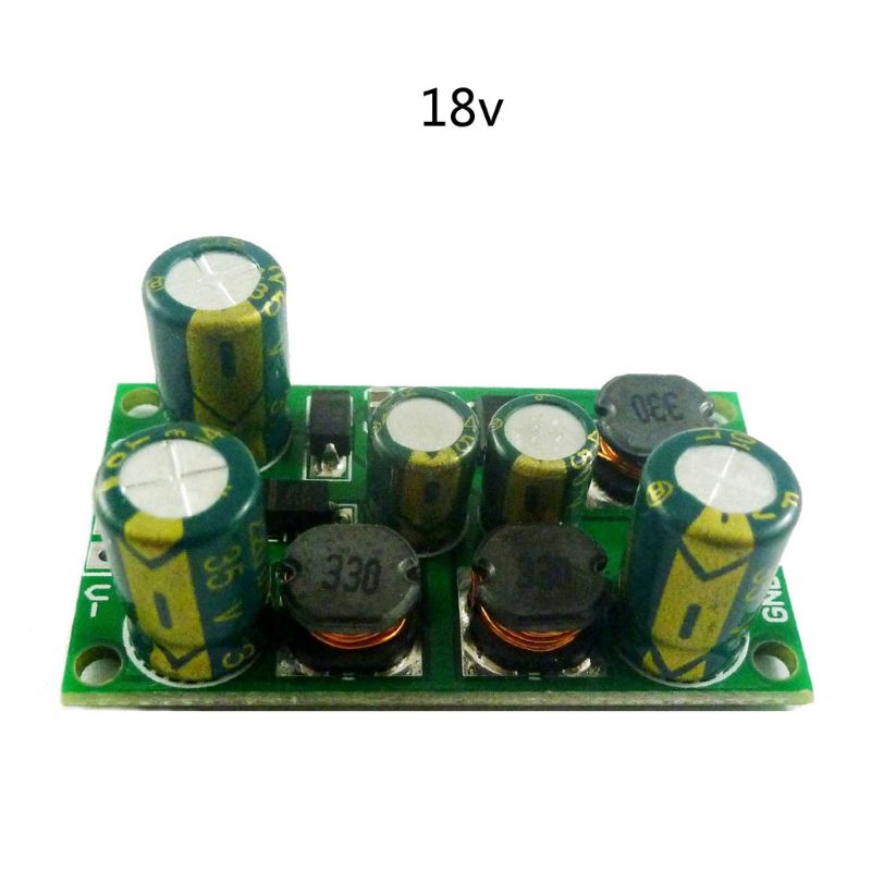 DD1912PA 2in1 Boost-Buck DC-DC Converter Multifunctionele +-5V Step-Up Step-Down Dual Voltage regulator Module: 18V