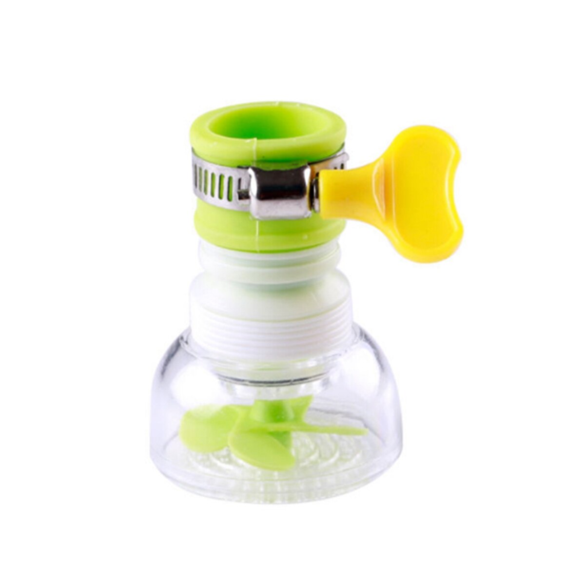 Économiseur d'eau rotatif, accessoires de cuisine, salle de bains, filtre d'arrosage, rallonges de robinet, outil télescopique de filtrage de l'eau du robinet: 2