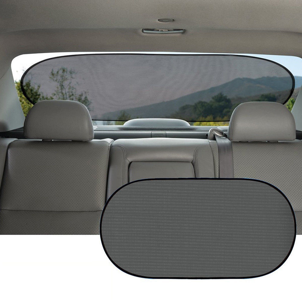 Novel Auto Rear Shade Mesh Sunshade Screen Heat Insulation Sun Shade Vehicle Shield Visor Protection Back Car Window