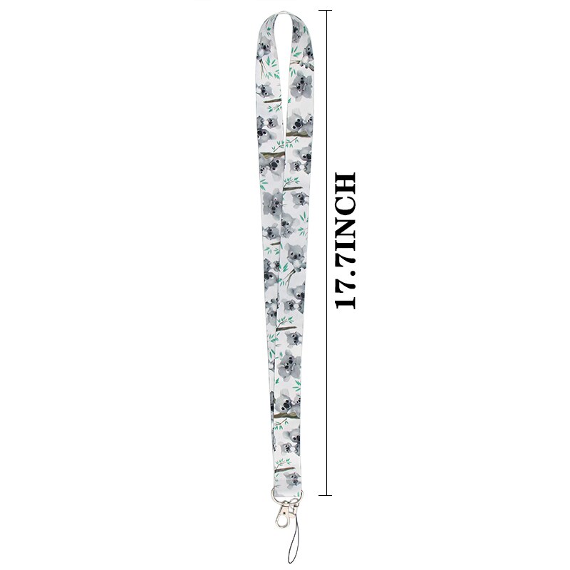 LX112 Dier Sleutelhanger Nekband Lanyard Usb Id-kaart Badge Houder Mobiele Riem Lanyard Mobiele Telefoon Accessoires