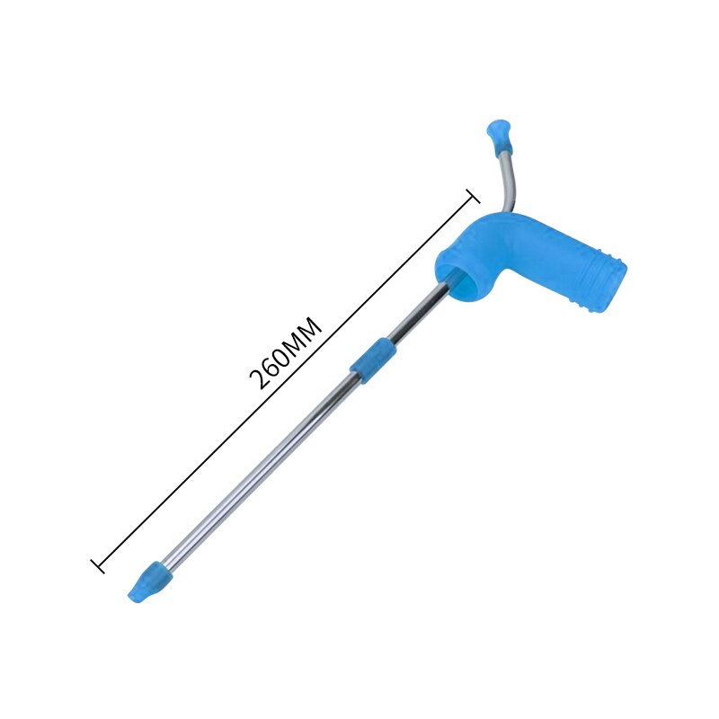 Øl snorkel, dobbelt øl snorkel, øl dispenser: Blå