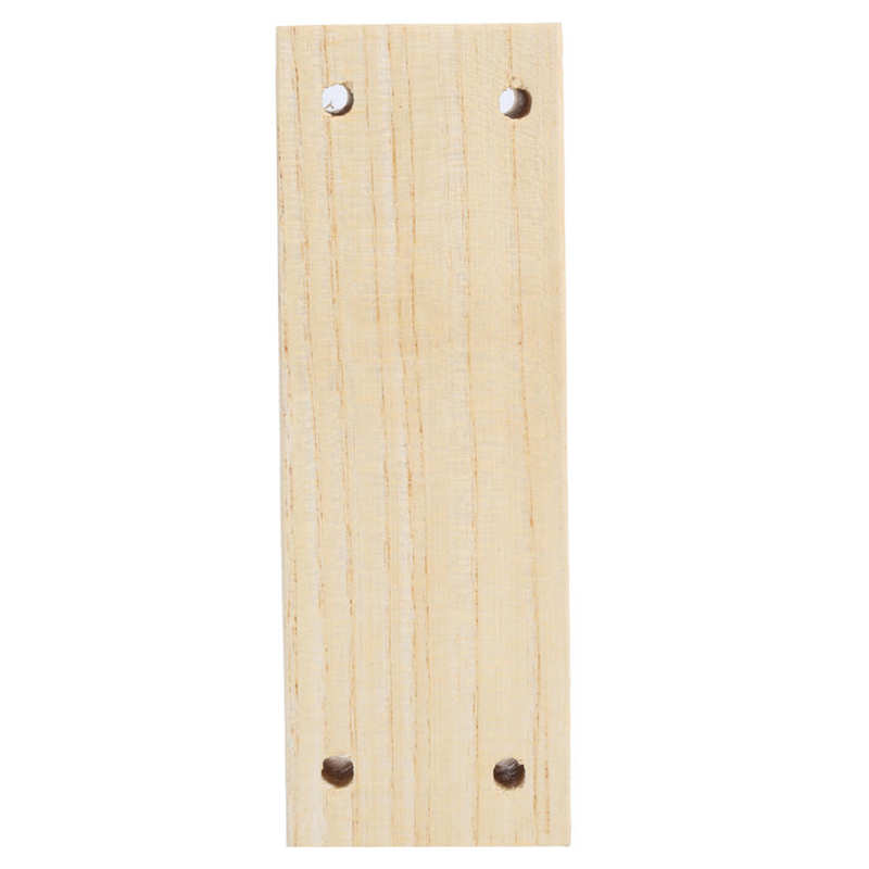 ERINGOGO 2 Sets Holz Rhythmus-Blöcke - Orff Instrumente Mit Schlägern Für Musikunterricht