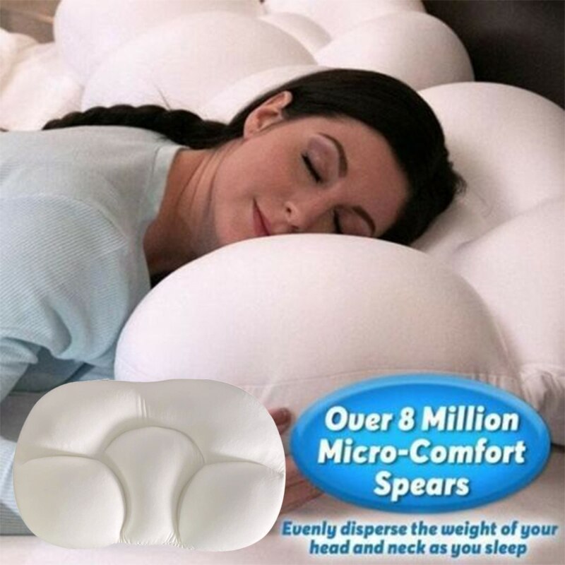 All-round Sleep Pillow All-round Clouds Pillow Nursing Pillow Sleeping Memory Foam Egg Shaped Pillows B88: Default Title