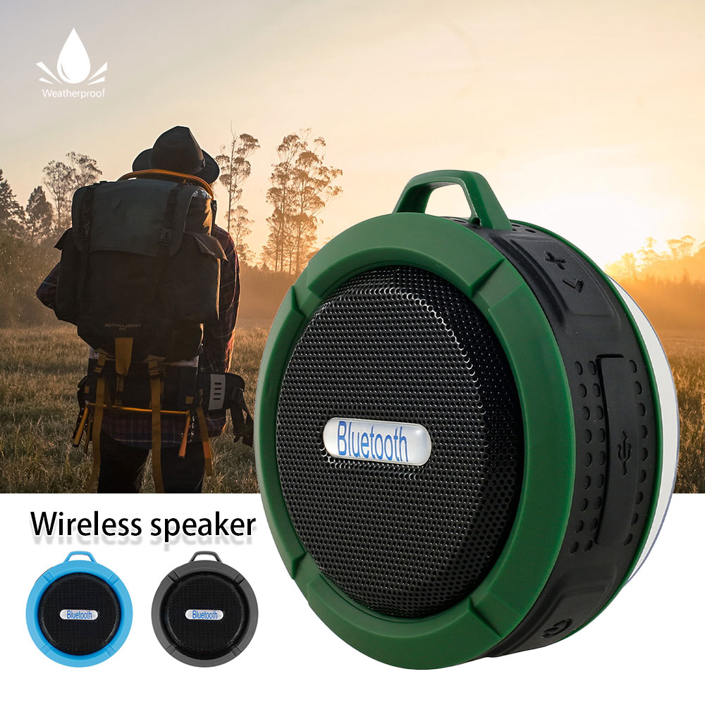 Haut-parleurs Bluetooth sans fil extérieurs haut-parleur Portable stéréo étanche Mini haut-parleur mains libres sans fil avec basse