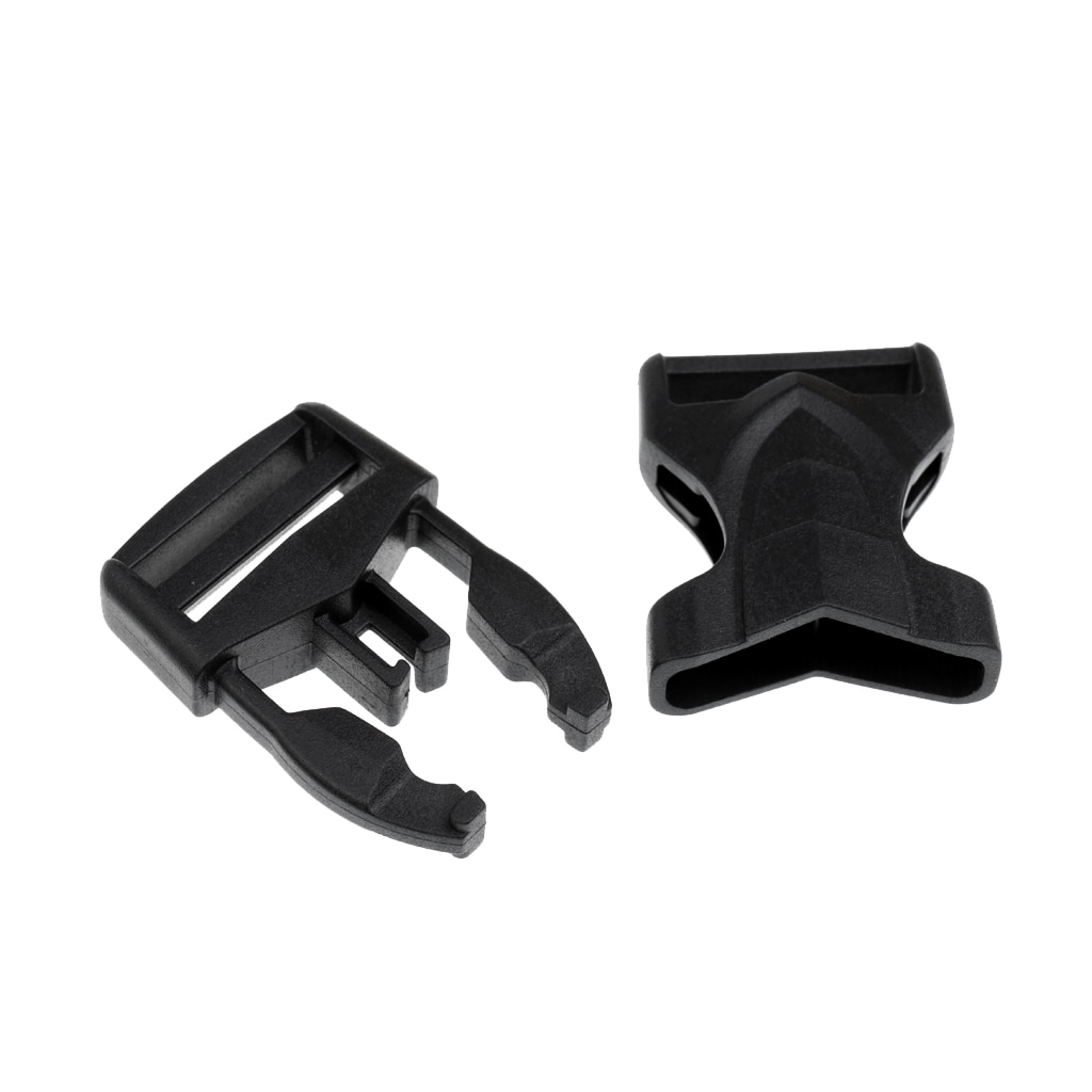Clip Closures For Backpack And Bags Replacement 25mm Strap Fastener Plug Buckle, Set Of 5 / Set