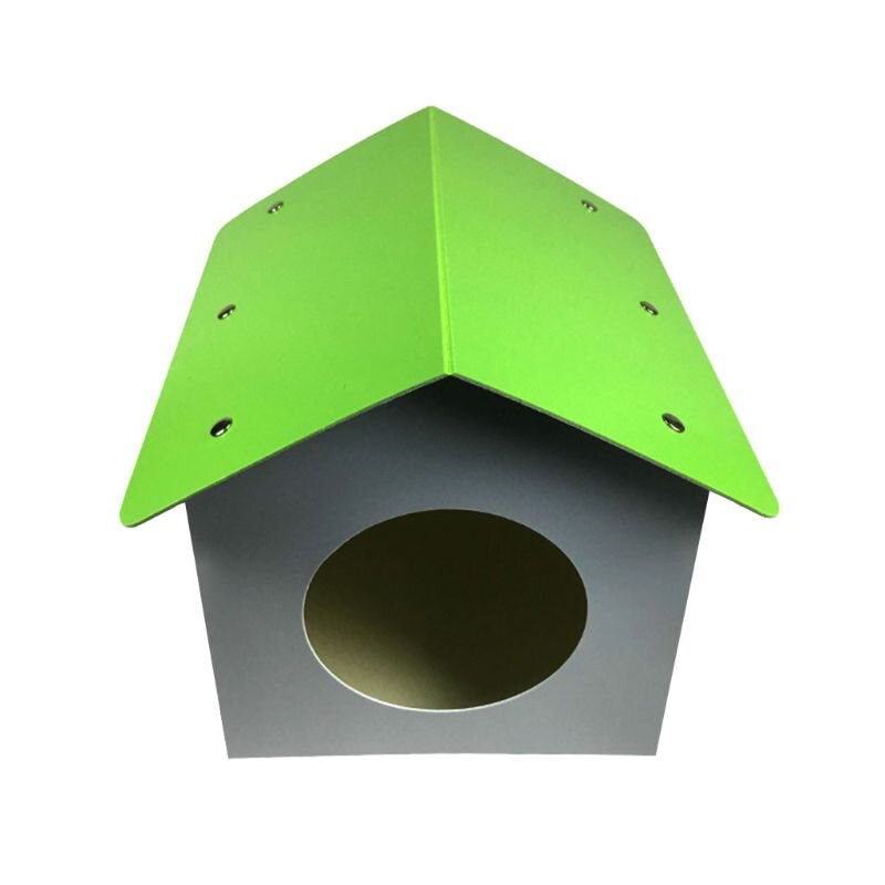Plastic Dog Houses Outdoor Insulated Weatherproof Kennel Dogs House Outside with Door Pet Dog Supplies S/M Size C42