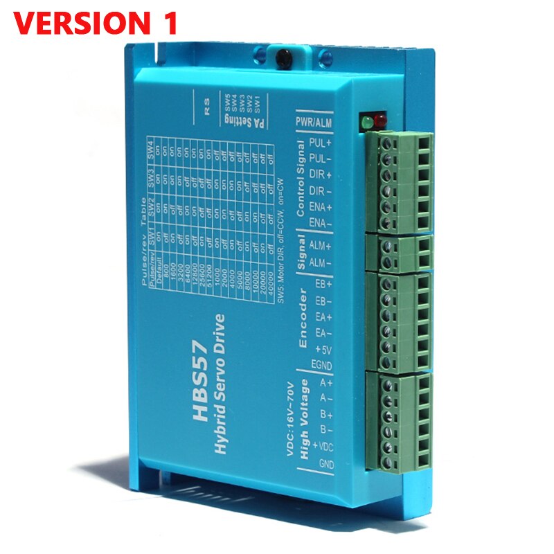 HBS57/DL57 Closed-loop step motor 2.2NM 57 Hybrid closed loop Nema 23 2-phase + 57 Stepper Motor Driver 57HSE2.2N Servo Motor