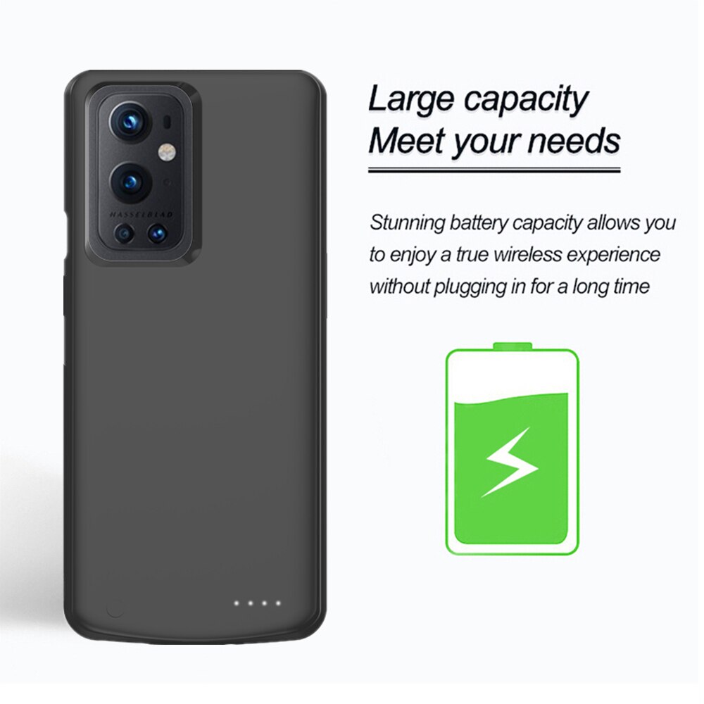 Externe batterie ladegerät fällen Für OnePlus 9 Profi tragbare Energie batterien Ladung fällen Für OnePlus 9 8 8T 7 7 Profi Energie