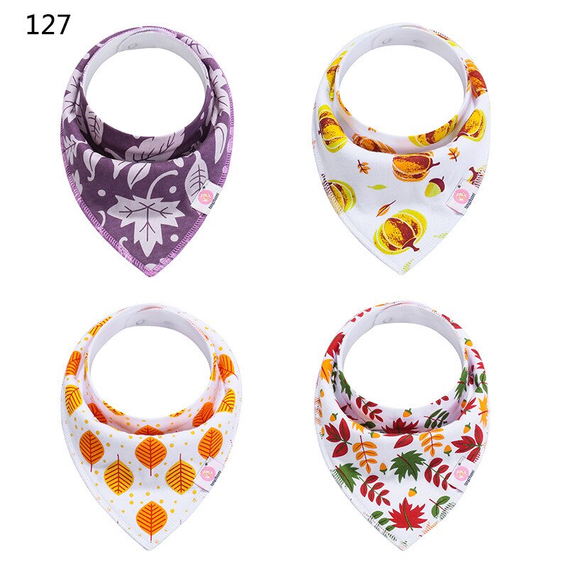 Di vendita caldo bandana del bambino di trasporto bavaglini cute triangolare tovagliolo della saliva del bambino panni del burp Set Regalo Per Le Ragazze Jewel Set del bambino bandana bava bavaglini: bandana bibs 127