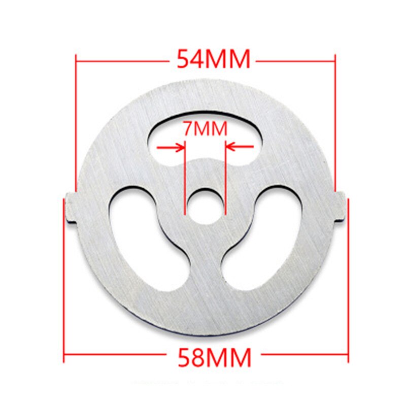 Parts Grinder Plate Kitchen Home 55MM Household Hole Stainless Steel Replacement: 3 Holes