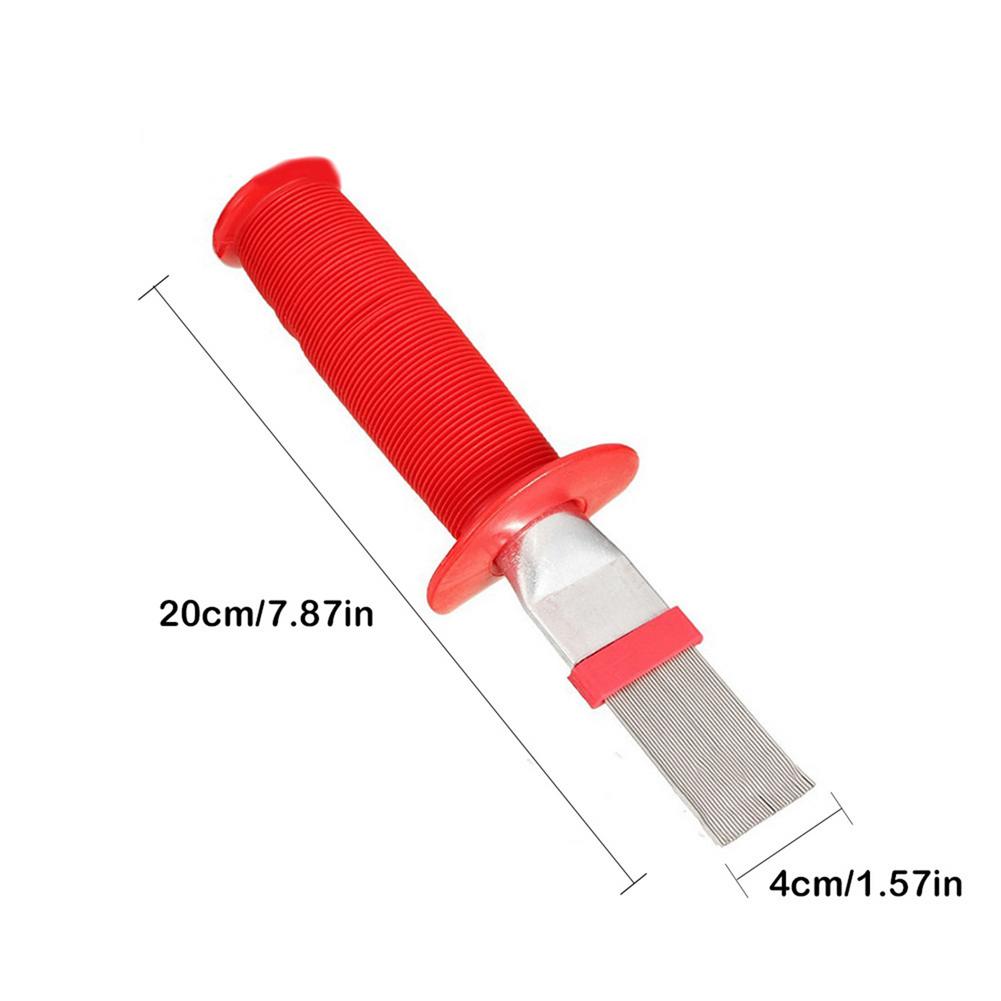 Universal Refrigeration HVAC Fin Comb Straightening Cleaning Brush Rake Air Conditioner Fin Comb Condenser Fin Comb Clean Tool