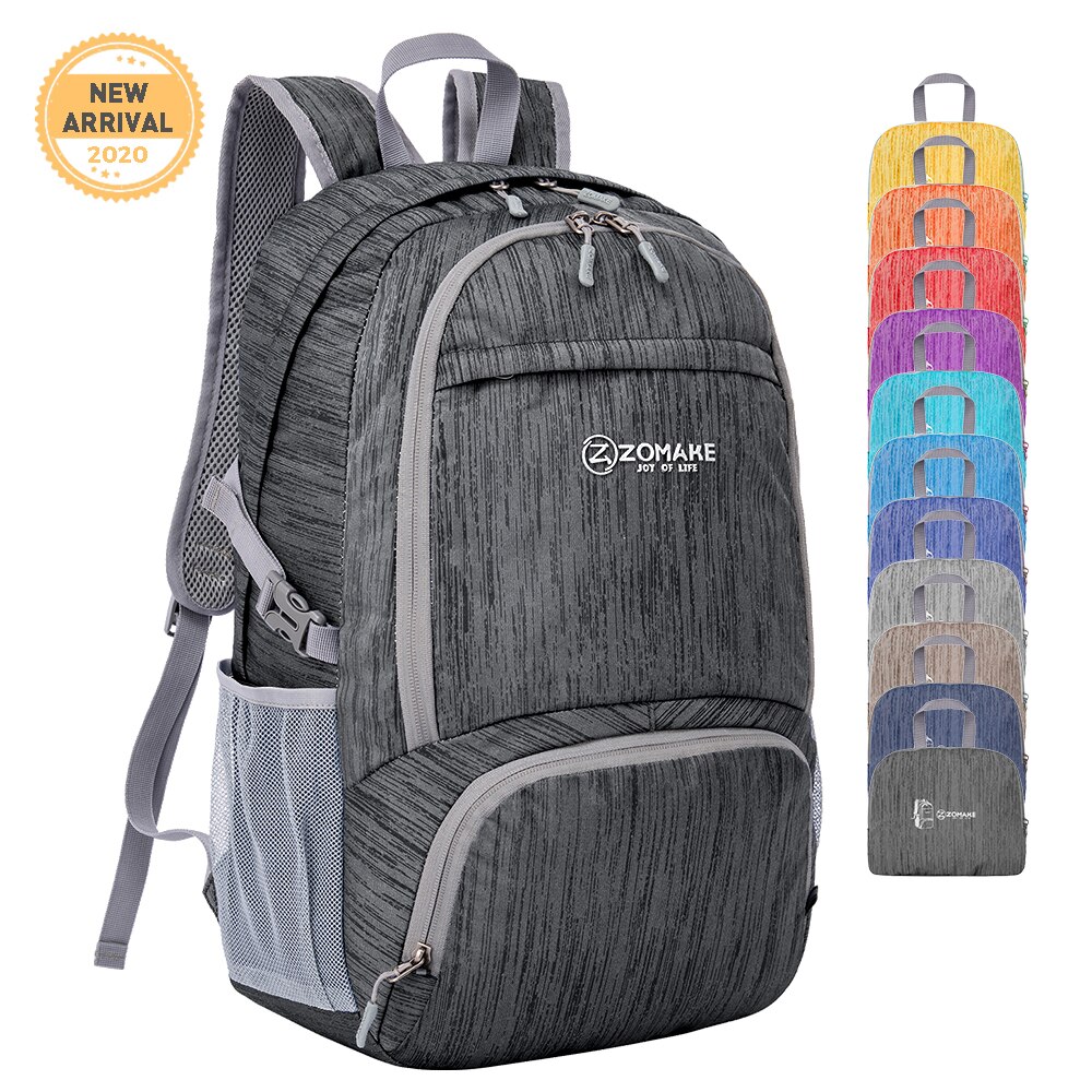 40l Folding Hiking Backpack Waterproof Men Rucksack mountaineering Laptop Travel Backpack Weekender Ultralight Backpack Camping: 131A