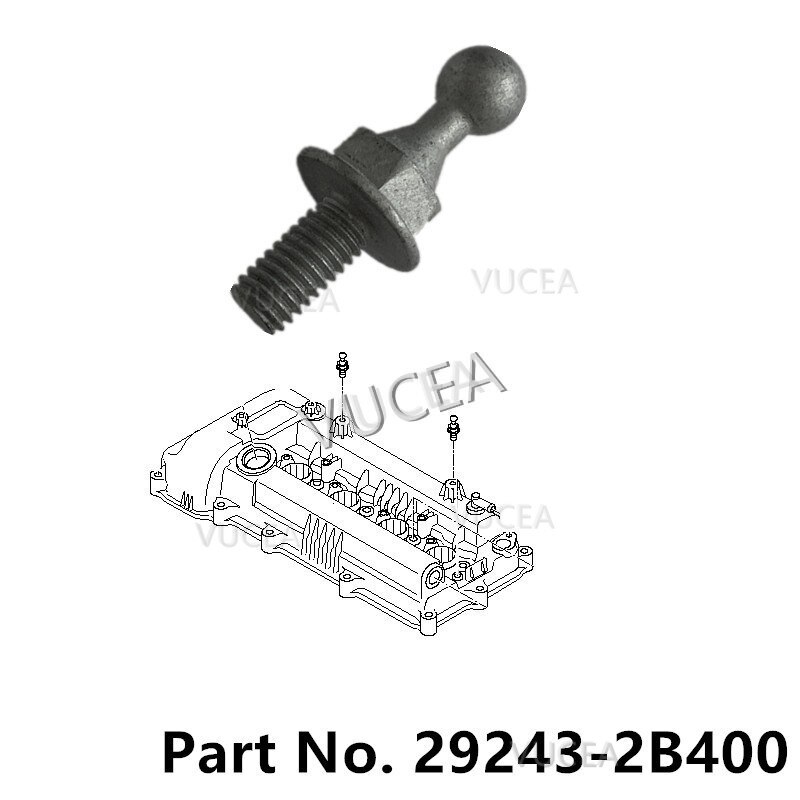 Motor Stofkap Motorkap Mounting Bolt Voor Hyundai Creta IX25 1.6 Voor Kia Rio Oem 292432-B400 29243 2B400 292432B400