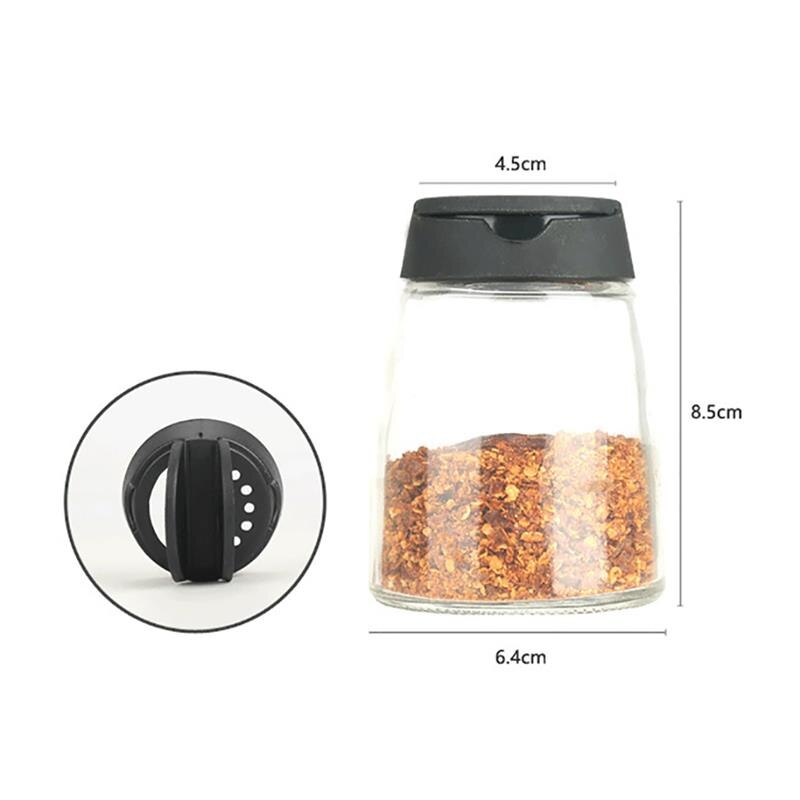 4pcs Seasoning Bottle Multi-purpose Salt Spice Condiment Box Seasoning Storage Container