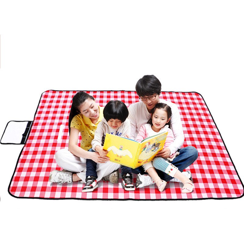 Kannettava piknikmatto vedenpitävä patja ruokapöytä alusta ulkoleirintäpuisto puutarha kotipiha ranta maan kosteudenkestävä matto: 150 x 200cm väriä 5