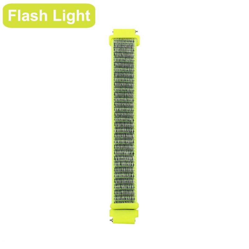Fitbit Inspire HR Band Replacement Bracelet For Fitbit inspire Nylon Wrist Strap Velcro Wristband Smart accessories: Flash