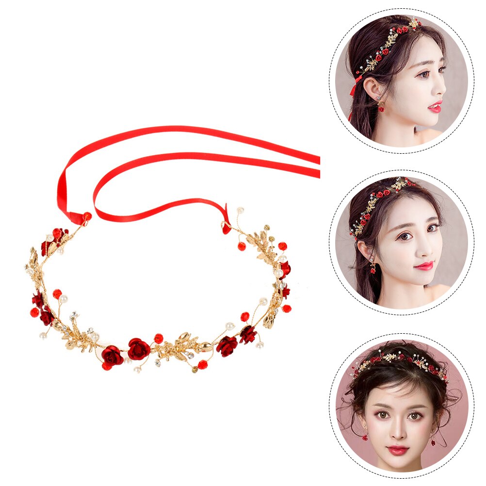 Damen-kopfschmuck, blumenhaarband, haarschmuck für braut und brautparty