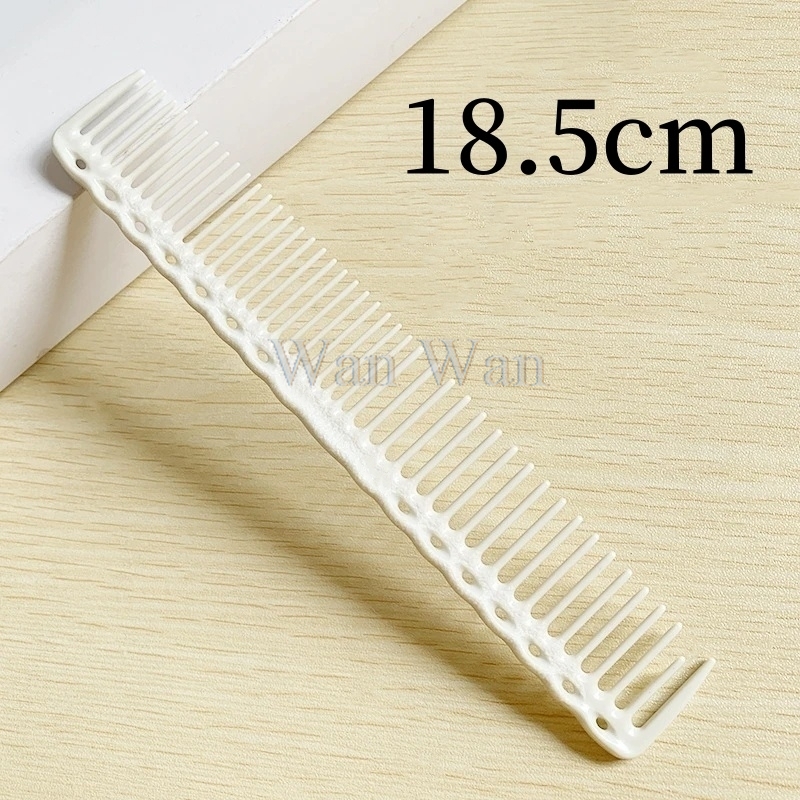 Professionele Kapsel Kam Kappers Kammen Haarstylist Grove Styling Haarborstel Trimmen Kapper Vrouwen Lang Haar Gereedschap: Lichtblauw