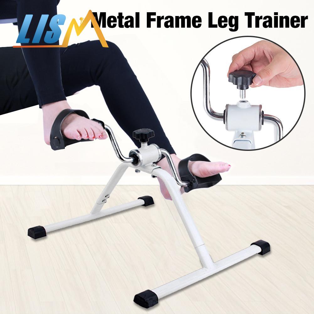 LISM Mini Pedal Stepper ÜSpund Maschine Faltbare drinnen Radfahren Fahrrad Schritt Hause Bein Trainer Fuß Trainer Büro Fitnessstudio Maschine
