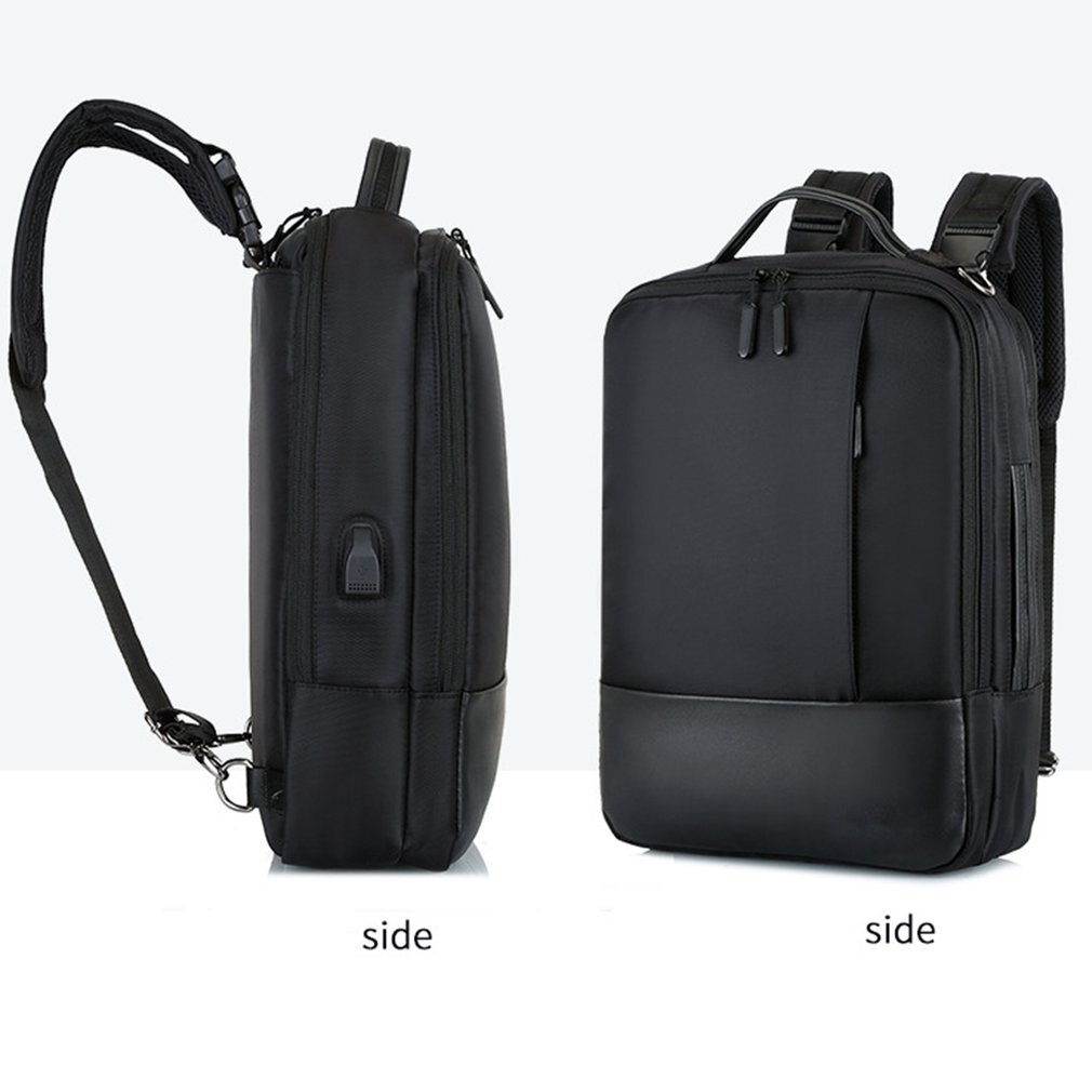 USB Male Backpack Business Computer Backpack Multi-Function Anti-Theft Usb Backpack Water-Resistant Polyester Cycling Bag