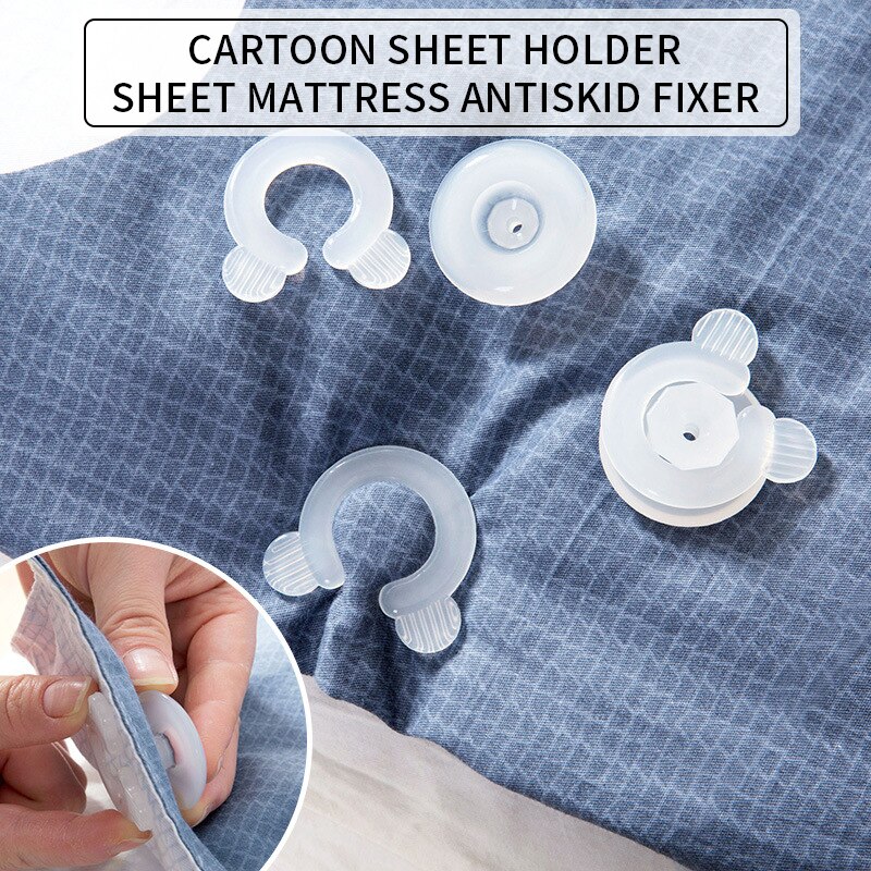 4/8 Pcs Dekbed Quilt Clip Draagbare Dekens Laken Accessoires Sluiting Clips Duurzaam Dekbed Klem Bed Dekbed