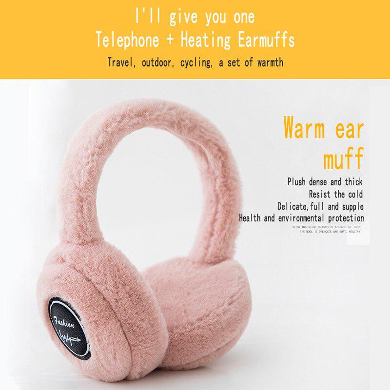 Winter Plush Warm Wireless Bluetooth Headset Ear Cover For Men Women Outdoor Sports Headphones Stylish Stereo Music Earphone