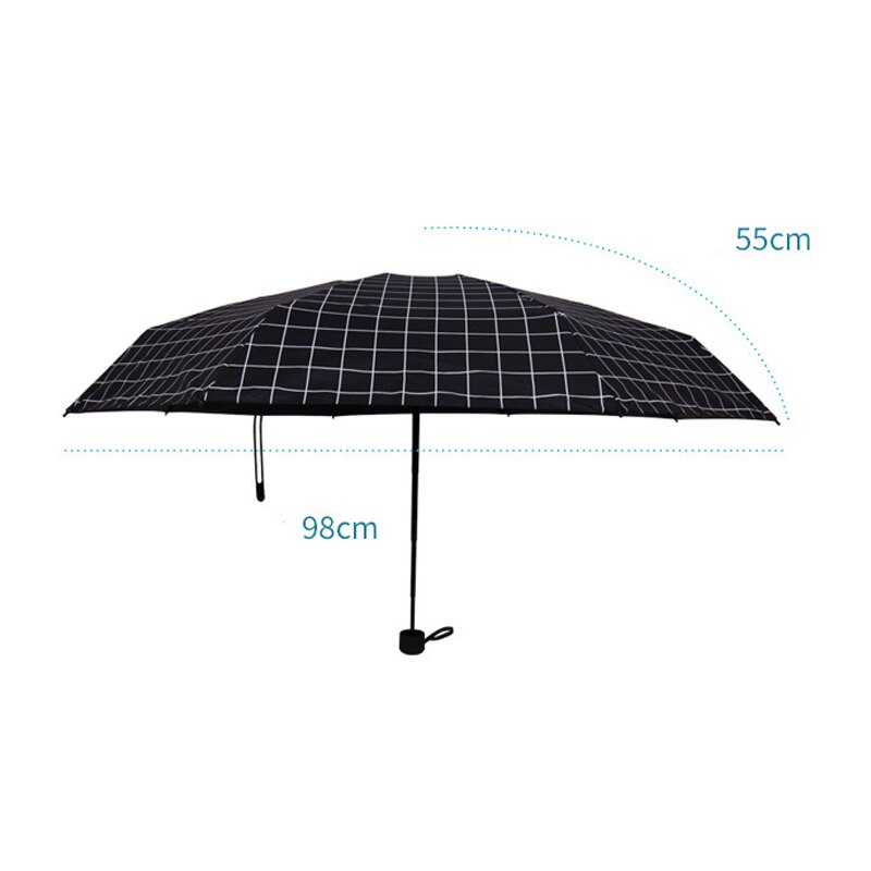 Small Sun Rain Umbrella Five Folding Cute Anti UV Umbrella Kids Beach Sunshade Windproof Umbrella TB