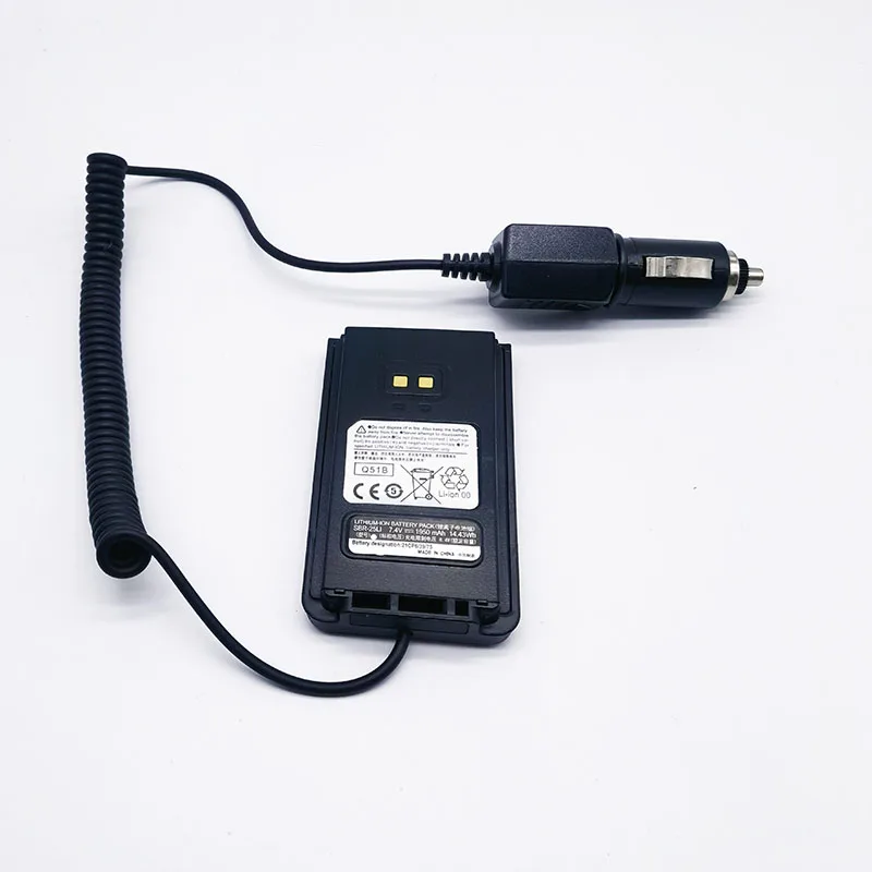 SBR-25Li Battery Eliminator Car Charger Adapter For Yaesu FT-25R FT-65R FT25R FT65R FT-25 FT-65 Two Way Radio Walkie Talkie