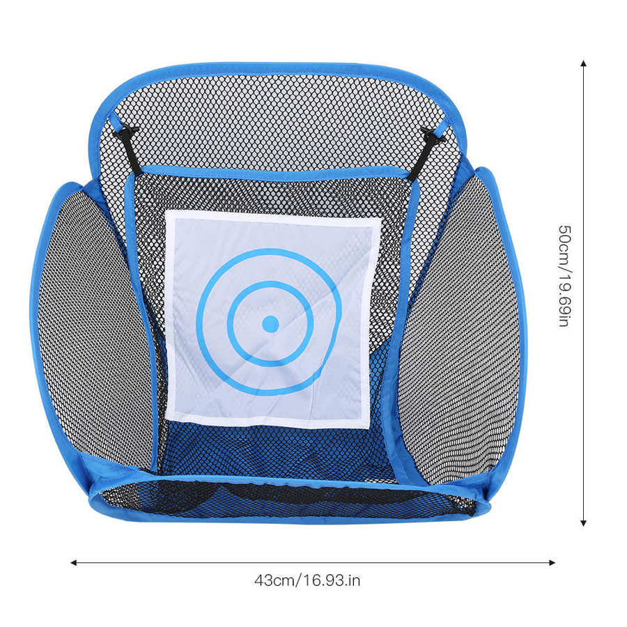 GP2220 Blue Folding Golf Net Pitching Chipping Gathering Training Practice Grid