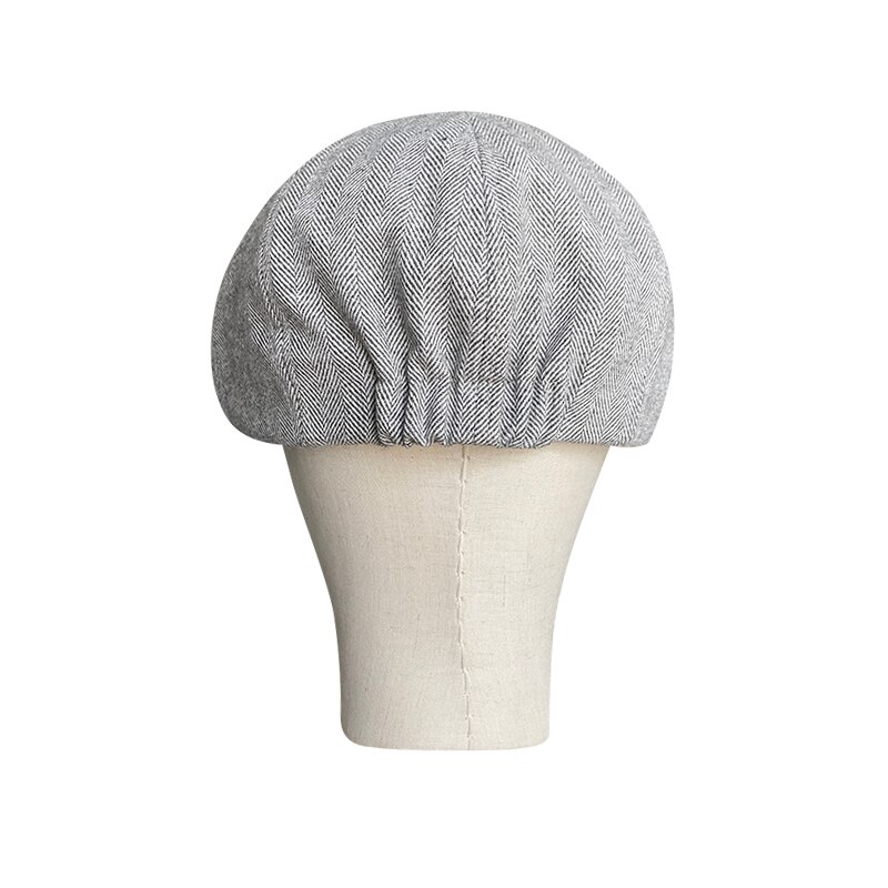 Big Large Newsboy Cap Men's Retro Herringbone Cotton 8 Panel Hat Casual Baker Boy Caps Gatsby Hat Boina Beret for Male BJM55