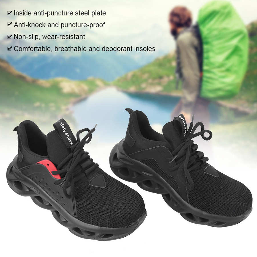 Dajingkj Antislip Schoenen Voor Mannen Food Service Slip On Chef Schoenen Waterdichte Veiligheid Schoenen Voor Werk Keuken, Zwart, 42 EU