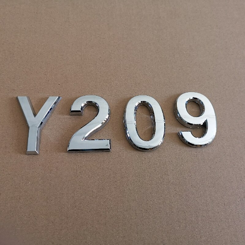 5 cm, 3D Digits Numeral letter of the alphabet Plate Plaque Sign Sticker With Self-adhesive for door, Silver Plaque Number