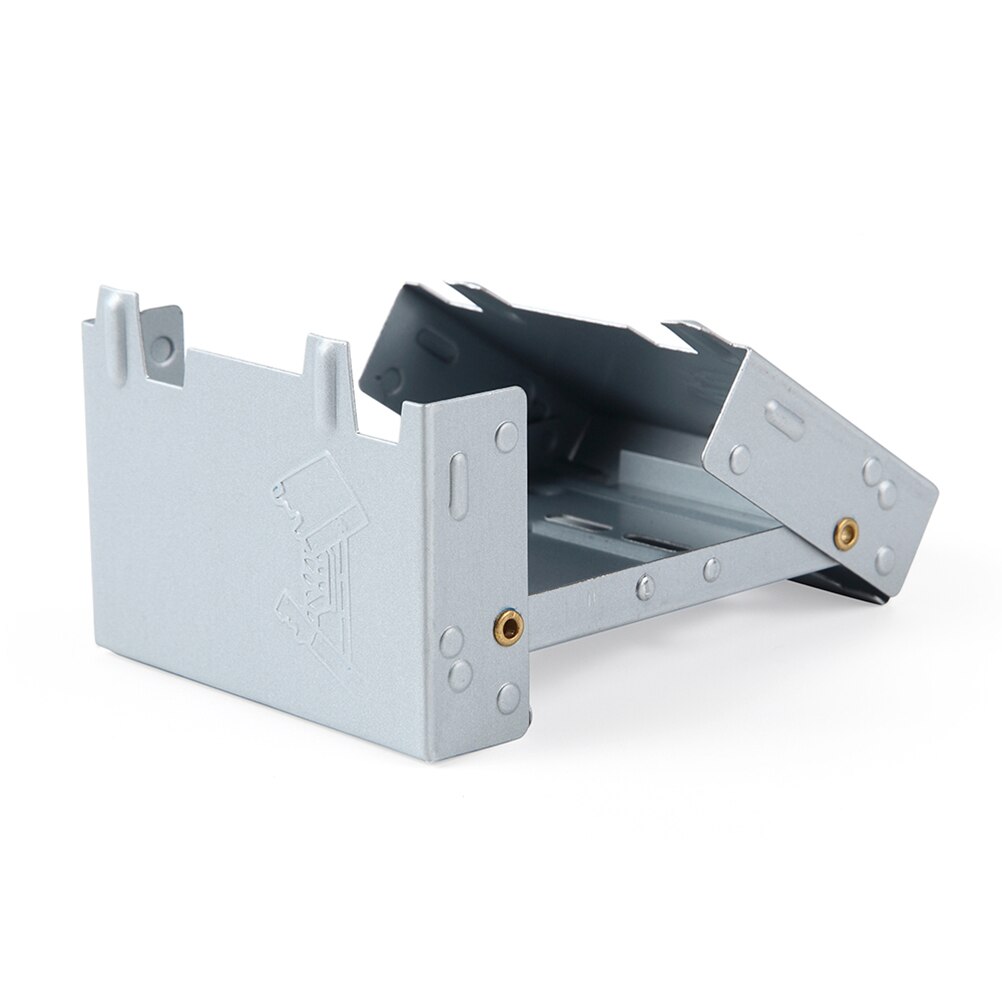 Outdoor Alcohol Stove Mini Foldable Solid Fuel Wax Stove Portable Camping Alcohol Burner Lightweight Picnic Alcohol Stove