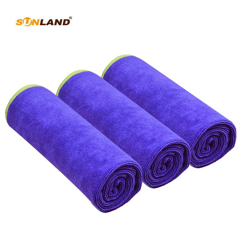 Sinland Multi-purpose Microfiber Fast Drying Travel Gym Towels 3-pack 16 Inch X 32 Inch: grapex3